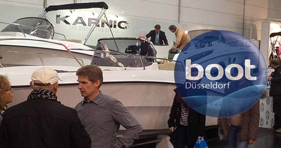 Bigger stand and More Models at Dusseldorf Boat Show, 20-28 January 2018, Stand H9 D42